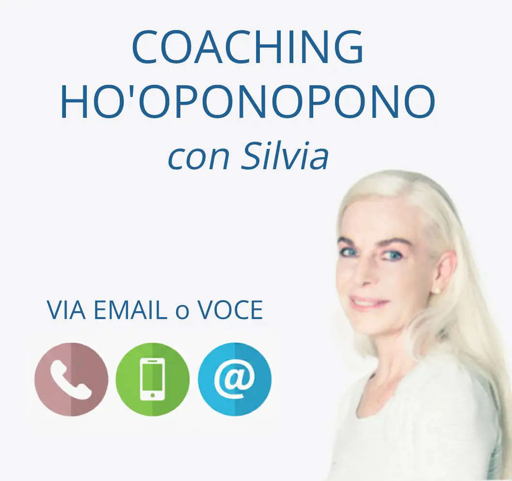 Coaching Ho'oponopono via email o voce con Silvia Mussini