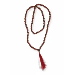 Mala 108 grani in Diaspro Rosso