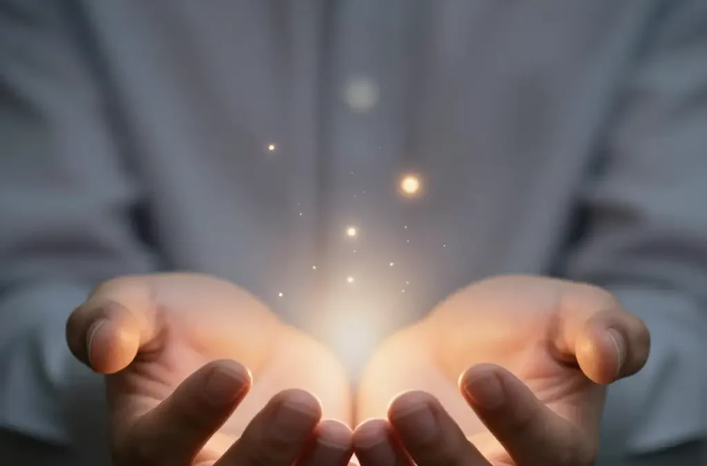 Rappresentazione visiva del processo di liberazione dai programmi mentali attraverso Ho'oponopono