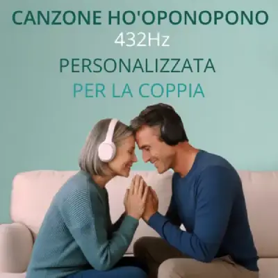 Canzone Ho'oponopono 432Hz Personalizzata Per La Coppia