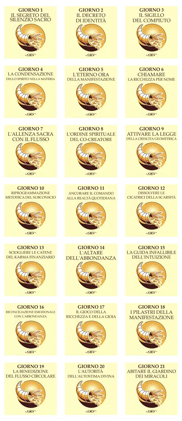 audio 21 giorni prosperità divina